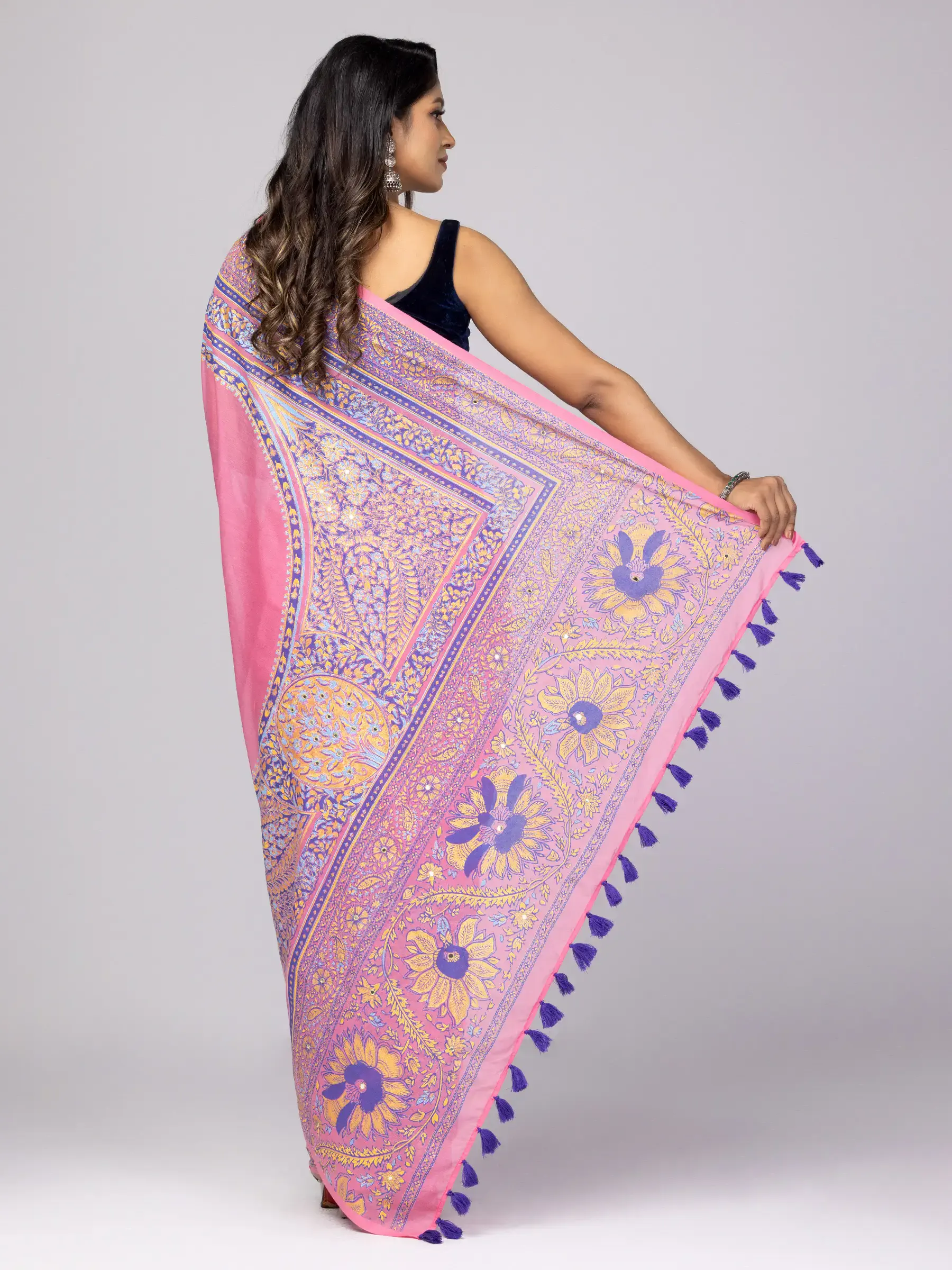 Pink Cotton Saree-2.webp